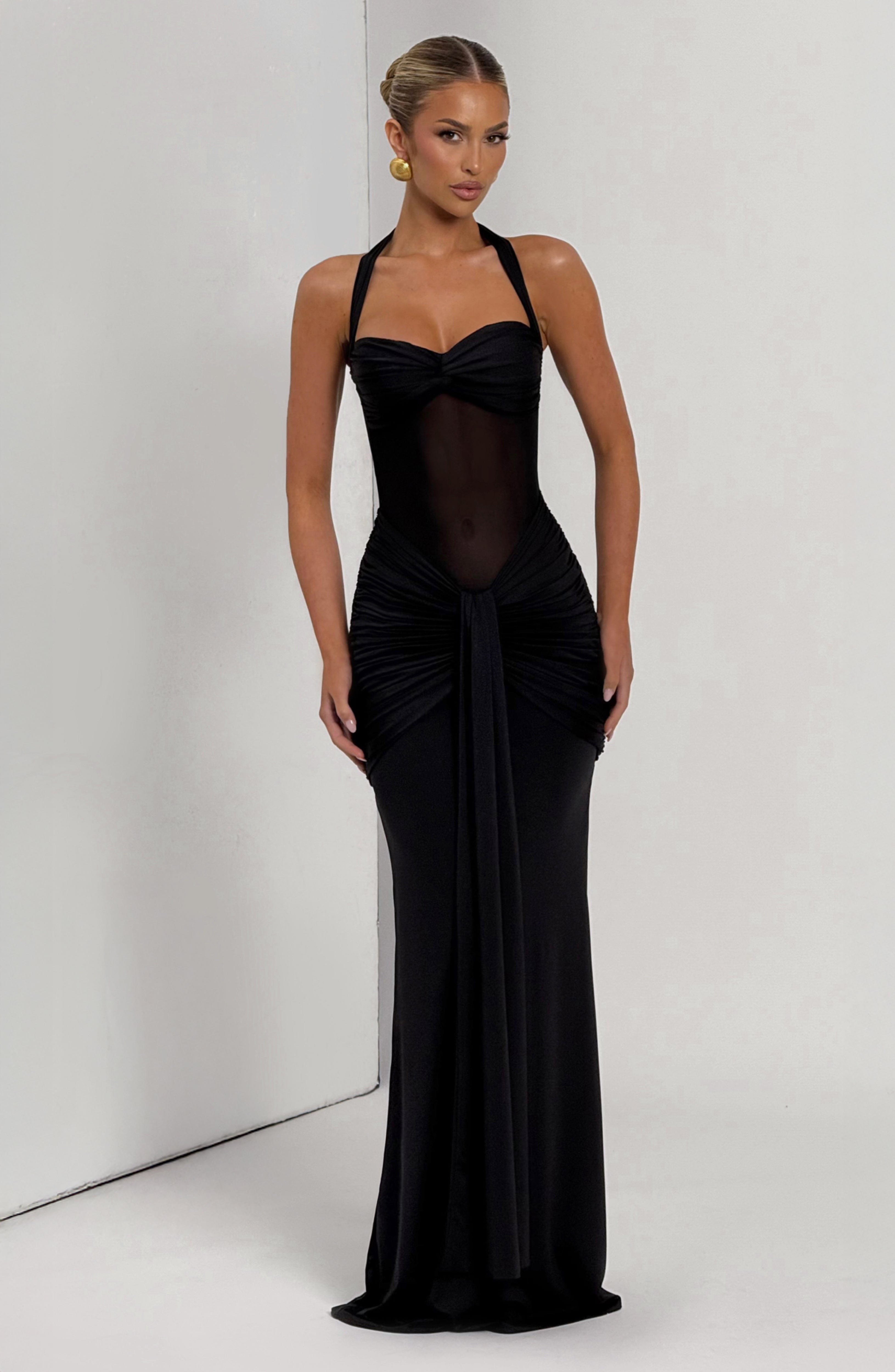 Alexandra™ | Robe premium à transparences irrésistibles